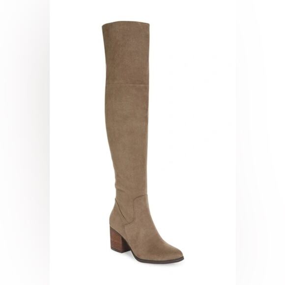 bp Shoes - NWOT BP Luke Over-the-Knee Boot (Women) brown boots block heel‎ chunky heel